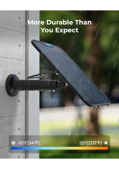 Reolink Solar Panel 2 - Reolink Kablosuz Güvenlik Kameraları İçin Güneş Paneli Type-c Bağlantılı