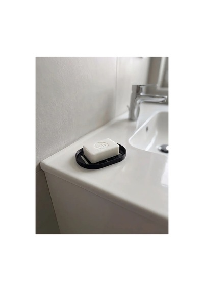 Buççin Online Mağaza Modern Izgaralı Sabunluk - Banyo Ve Mutfak Sabunluğu Plastik Siyah Çok Renkli