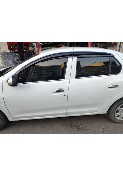 Clio Symbol Cam Alt Çıta Kromu 4 Parça
