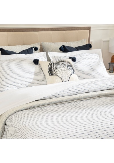 Ascar %100 Pamuk King Size Nevresim Seti 230x220 Cm Beyaz