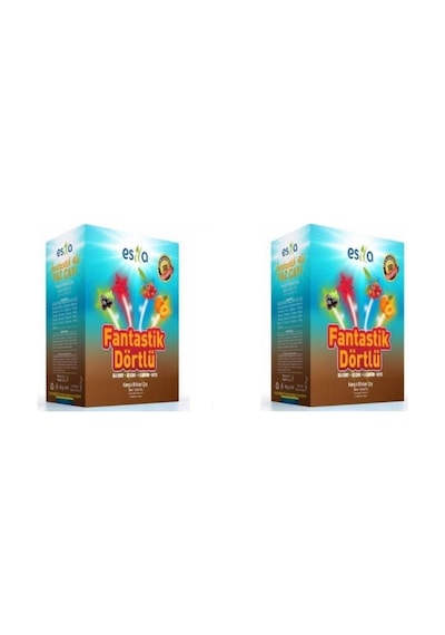 Esila Fantastik Dörtlü Karışık Bitki Süzen Poşet Çay 2'li 45 x 2 G