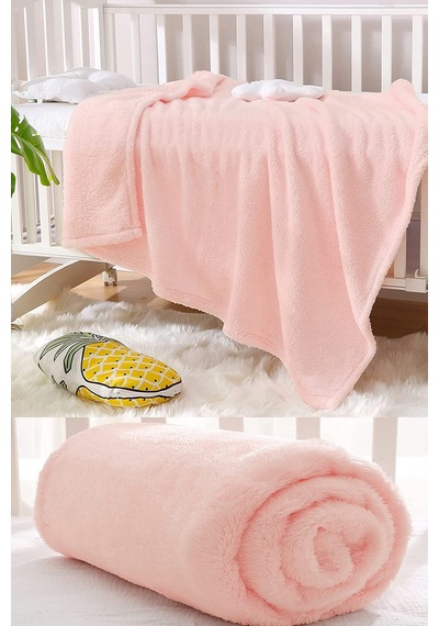 Bundera Nomi Bebek Battaniyesi Pembe 100 X 120 Cm Pembe