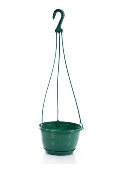 Safir Makrome Saksı 3,4 Litre Yeşil Renk