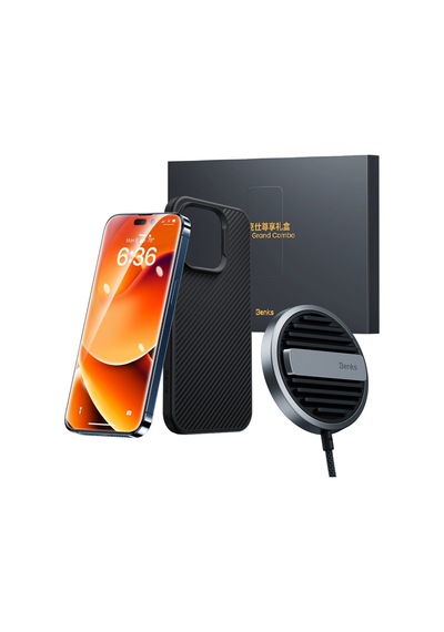 Benks MFM01 Apple Uyumlu iPhone 14 Pro Max Grand Combo 3in1 Set