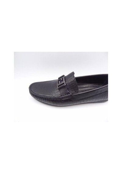 King Paolo King Shoes 4013 Yazlık Erkek Ayakkabı Siyah