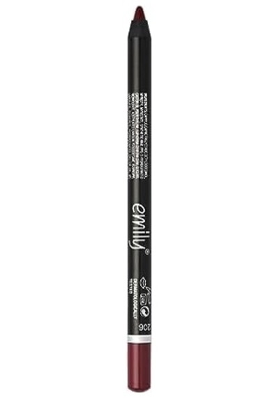 Long Lasting Lip Pencil No: 206 - Uzun Süre Kalıcı Dudak Kalemi 0