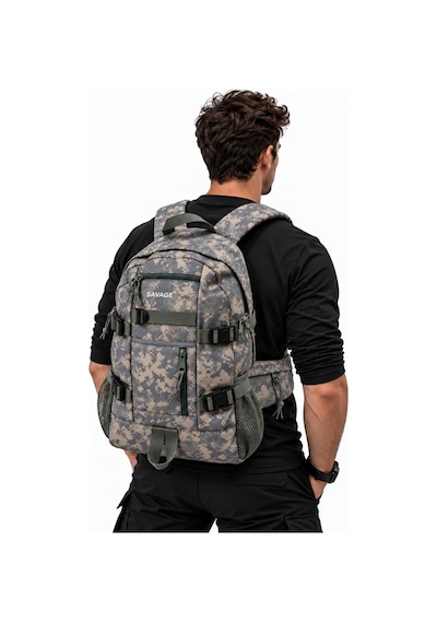 Su Geçirmez Outdoor Sırt Çantası - Kamp Çantası - Savage Ventura 40lt - D.kmflj Çok Renkli