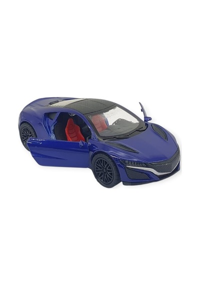 Çek Bırak Araba Metal - 3691c - Mavi Mavi