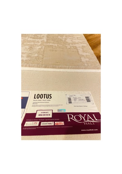 Lootus L001b Krem Halı