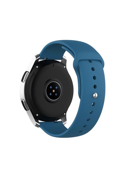 Huawei Watch Gt 3 Elegant 42mm İle Uyumlu 20mm Yumuşak Silikon Spor Kayış, Mavi