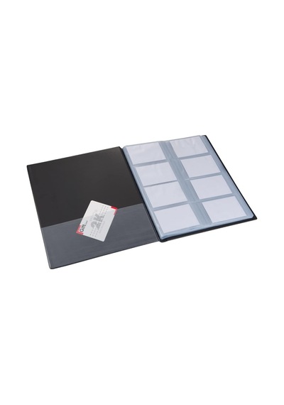 2k Kartvizit Albümü 8 Sıralı 320 Kartlık 23x26,5 Cm