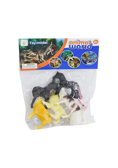 Pvc 6lı Orta Boy Hayvanlar