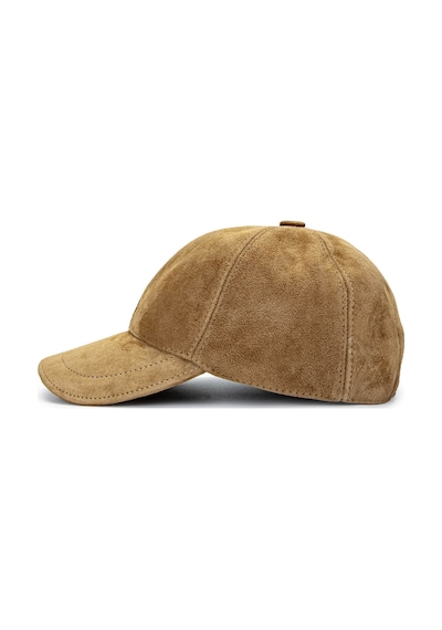 Tamer Tanca Erkek Vegan Bej Şapka 524 1009 Sapka Sk20-21 Camel Suet Taba