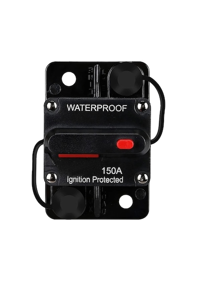 Obus Karavan Dc Sigorta 150 Amper Waterproof Otomatik Sigorta