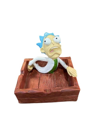 Küllük Eğlenceli Dikkat Çekici Hayranları Koleksiyon Masaüstü Dekor Aksesuar Rick And Morty Küllük