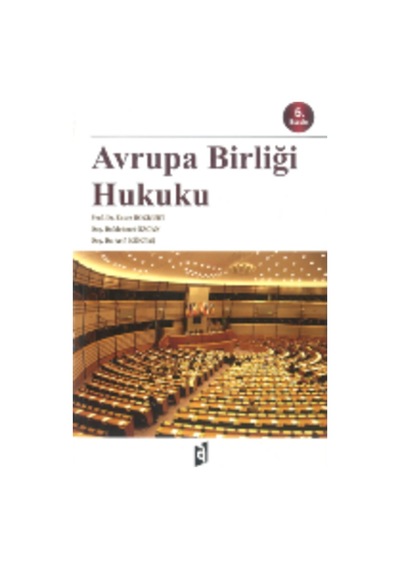 Avrupa Birliği Hukuku Enver Bozkurt