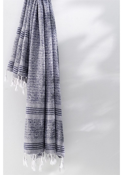 Linen Peştamal Lacivert