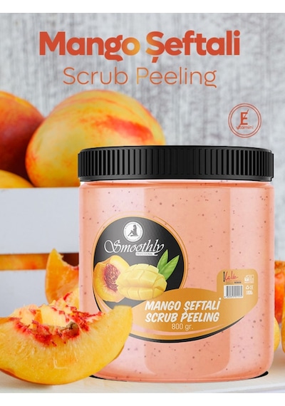 Smoothly Mango & Şeftali Aromalı Canlandırıcı El Ayak ve Vücut Peeling 800 G