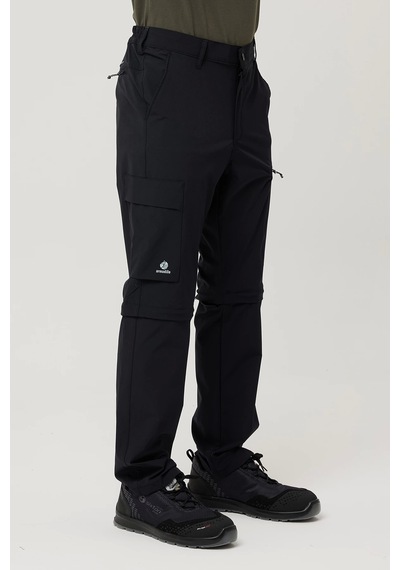 Armadillo Erciyes Outdoor Pantolon 2n1 Şort-pantolon Siyah
