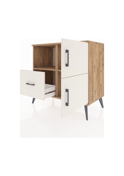 Hyperion Şifonyer 2 Raflı Tek Çekmeceli 2 Kapaklı 88x44x80 Çam-aytaşı Aytaşı Hyperion Şifonyer 2 Raflı Tek Çekmeceli 2 Kapaklı 88x44x80 Çam-aytaşı Aytaşı