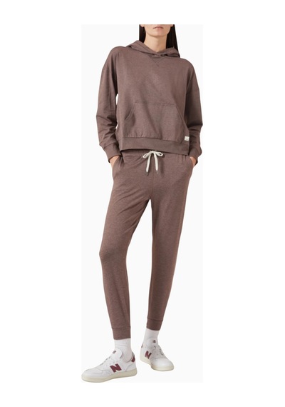 Vuori Halo Modern Hoodie, Dreamknit Rahat Ve Şık Günlük Sweatshirt Kahverengi