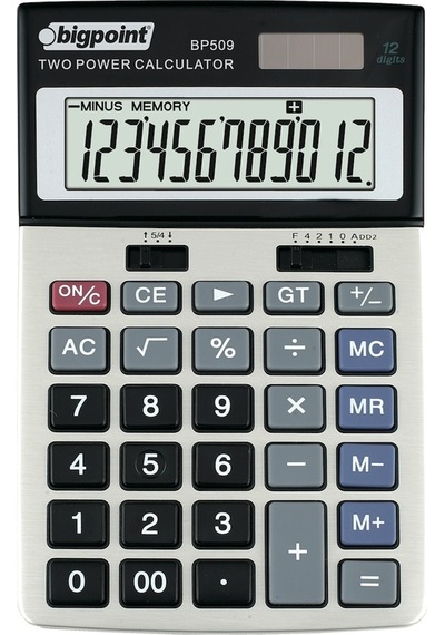 Bigpoint BP509 12 Hane Hesap Makinesi
