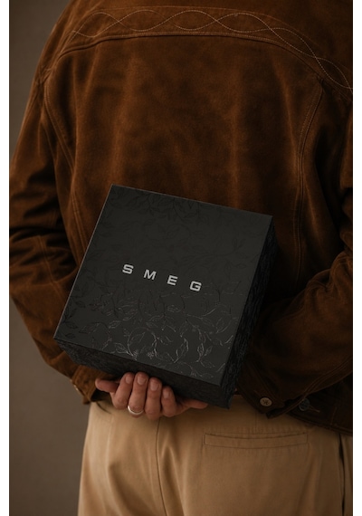 Smeg Creme-pink Termos Gift Box Krem