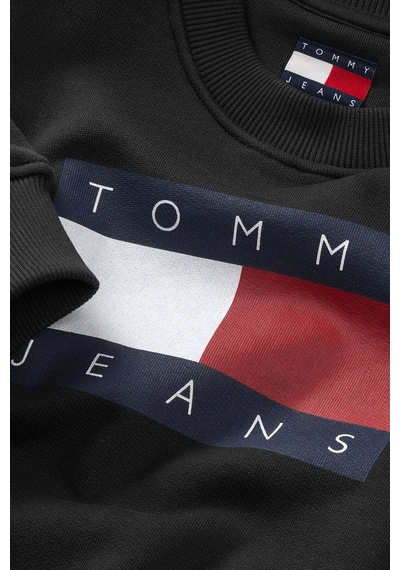 Tommy Jeans Kadın Sweatshirt Dw0dw22564 Siyah