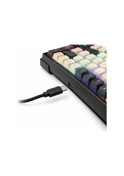 %75 Kablolu Rgb Mekanik Gaming Klavye, Türkçe Q, Blue Switch Kb-09