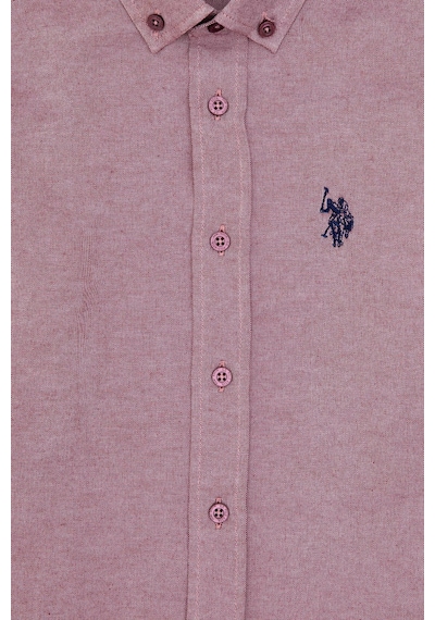 U.s. Polo Assn. Erkek Çocuk Plum Gömlek Basic 50316801-vr177 New Plum