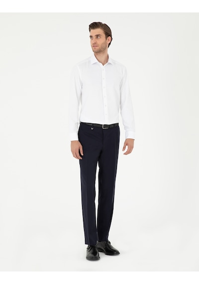 Pierre Cardin Erkek Beyaz Gömlek Desenli 50296573-vr013 Beyaz
