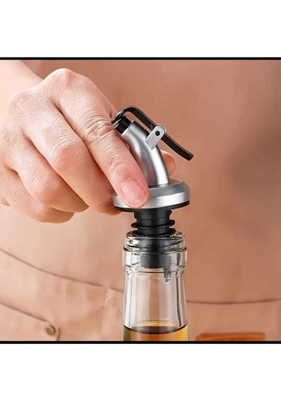 Sızdırmaz 2'li Yağdanlık Tıpası Damlama Önleyici Kapaklı Şişe Ucu Yağdanlık Başlığı, Tapa, Tıpa Diğer