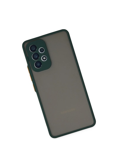 Cosmotex Newface Samsung Galaxy Uyumlu  A53 5g Kılıf Montreal Silikon Kapak - Yeşil
