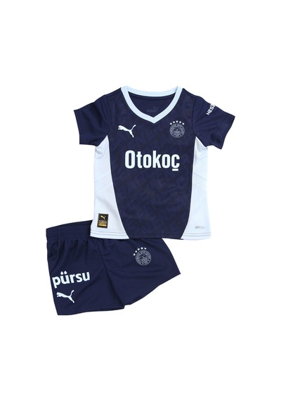 Puma 77537909 Fsk Third Minikit W/o Socks Blue Violet-ıcy Blue Çocuk T-shırt 92 Lacivert