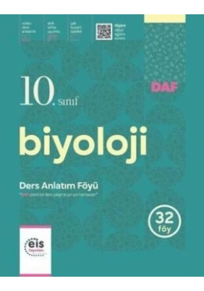 Eis 10.sınıf Biyoloji Ders Anlatım Föyü 32 Föy