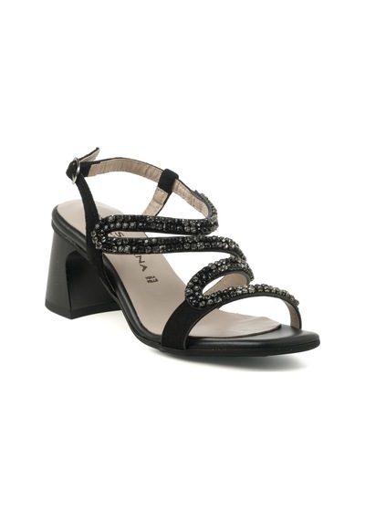 Sandalet Kadın 5p5024ds Donna Serena Ds Tom 5024 Nero Siyah