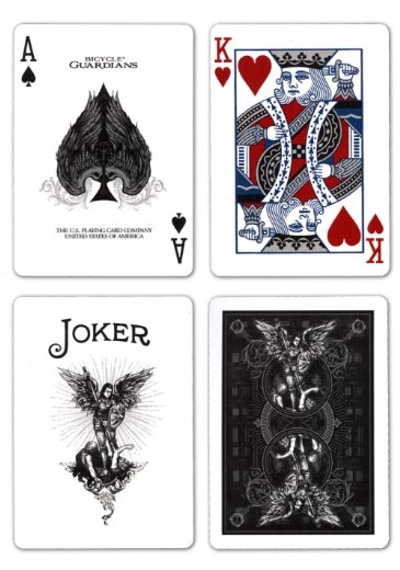 Bicycle Guardians Poker Oyun Iskambil Kartı Kartları Destesi