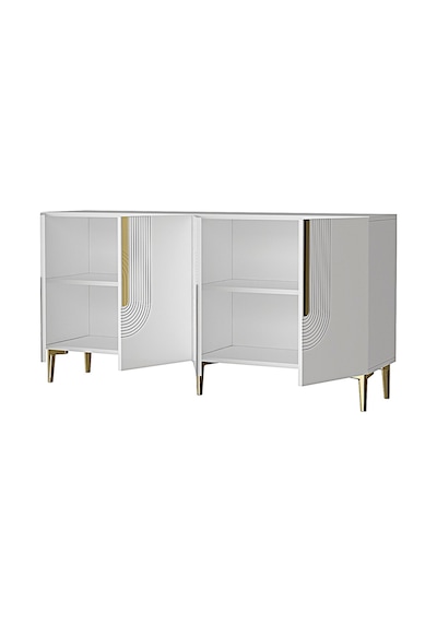 Ka1804bg Meyra180 Konsol, Kahve Köşesi, Tv Sehpası Beyaz-gold 180cm Beyaz-gold Ka1804bg Meyra180 Konsol, Kahve Köşesi, Tv Sehpası Beyaz-gold 180cm Beyaz-gold
