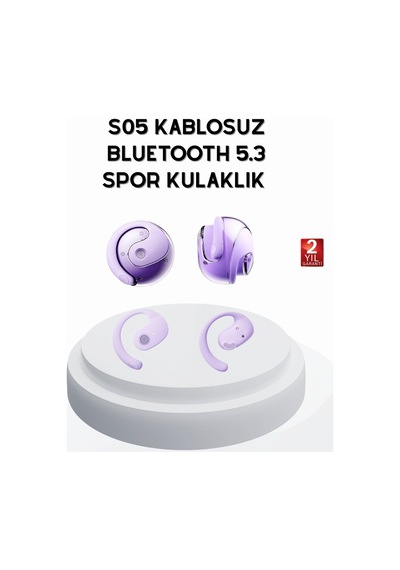 S05 Bluetooth 5.3 Kulaklık Ipx4 Su Geçirmez Hızlı Eşleşme Güçlü Stereo Ses 1