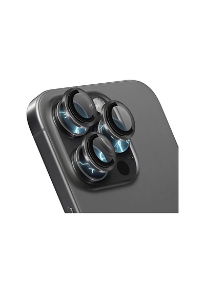 Ayrex 15 Pro Ve 15 Pro Max Uyumlu Kamera Lens Koruyucu Temperli Cam Kamera Koruyucu 9h Sertlik Hd Şeffaf Kamera Lens Ka