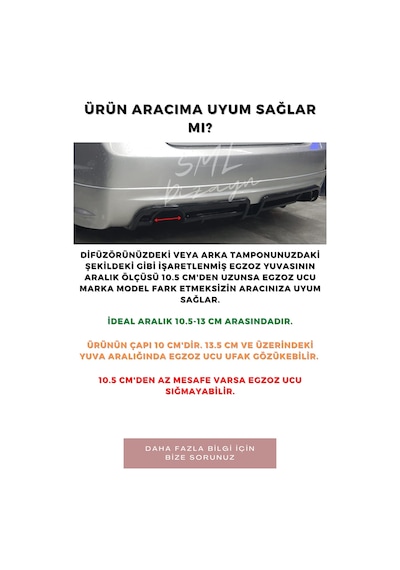 Akrapoviç 100 mm Tekli Egzoz Ucu Akrapoviç 100lük Egzos-Egsoz Ucu