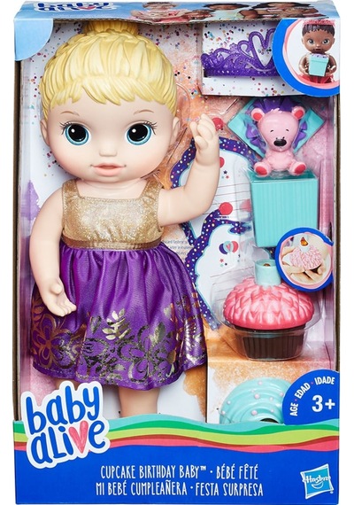 Baby Alive Doğum Günü Bebeğim    E0596