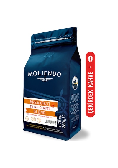 Moliendo Breakfast Blend Çekirdek Filtre Kahve 250 G