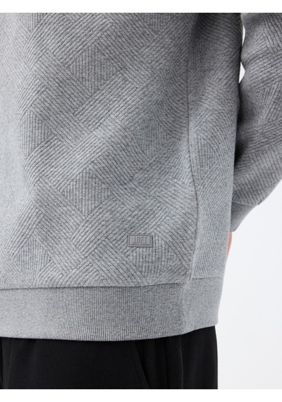 LOFT Regular Fit Erkek Sweatshirt Lf2040993 Q1.v1 Gri Melanj