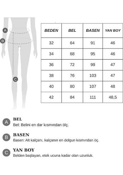 Zeo Basic Eskitme Denim Kumaş Mini Etek Mavi - Eskitme Detaylı