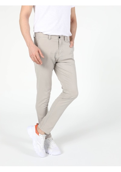 Colin's Slim Fit Orta Bel Erkek Pantolon CL1049749_Q1.V2_BEI