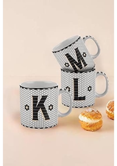 Monogram Kupa L Açık Ahşap