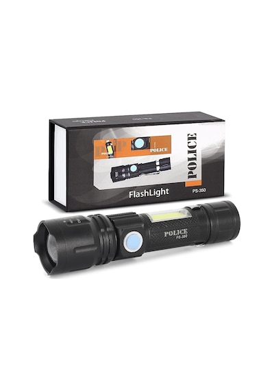 Police Ps-350 Şarjlı El Feneri Çok Renkli