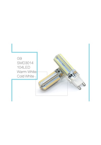 G9 Led Ampül 9 Watt 104 Led,Li ( 10 Adet ) (310323041)
