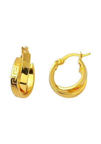 Versage 22 Ayar Halka Altın Küpe 22SMR40KP